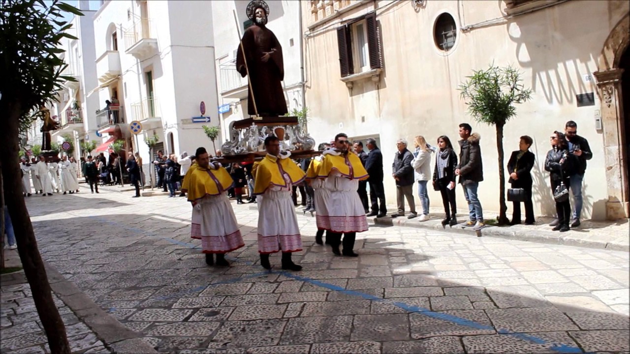 Processione di Gala - Festa d'aprile 2017 Castellana Grotte
