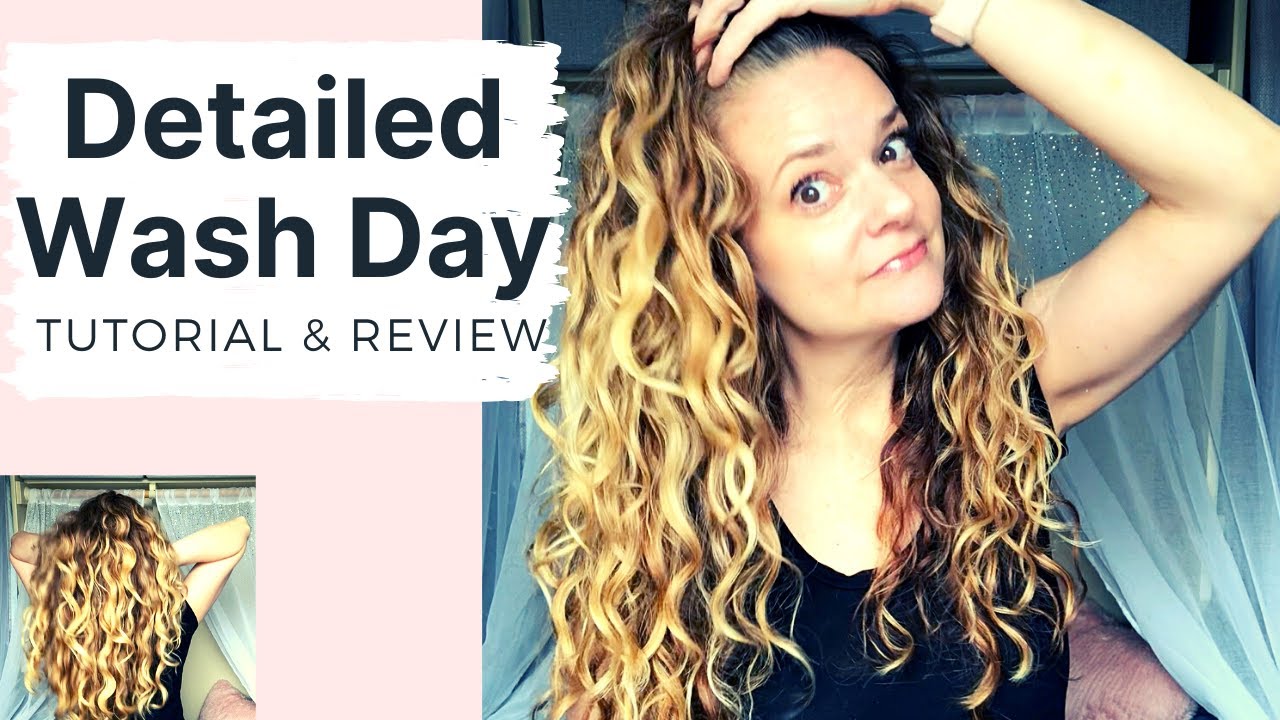 Innersense Detailed Wash Day Curly Wavy Hair Tutorial & Review/How to use Innersense Products