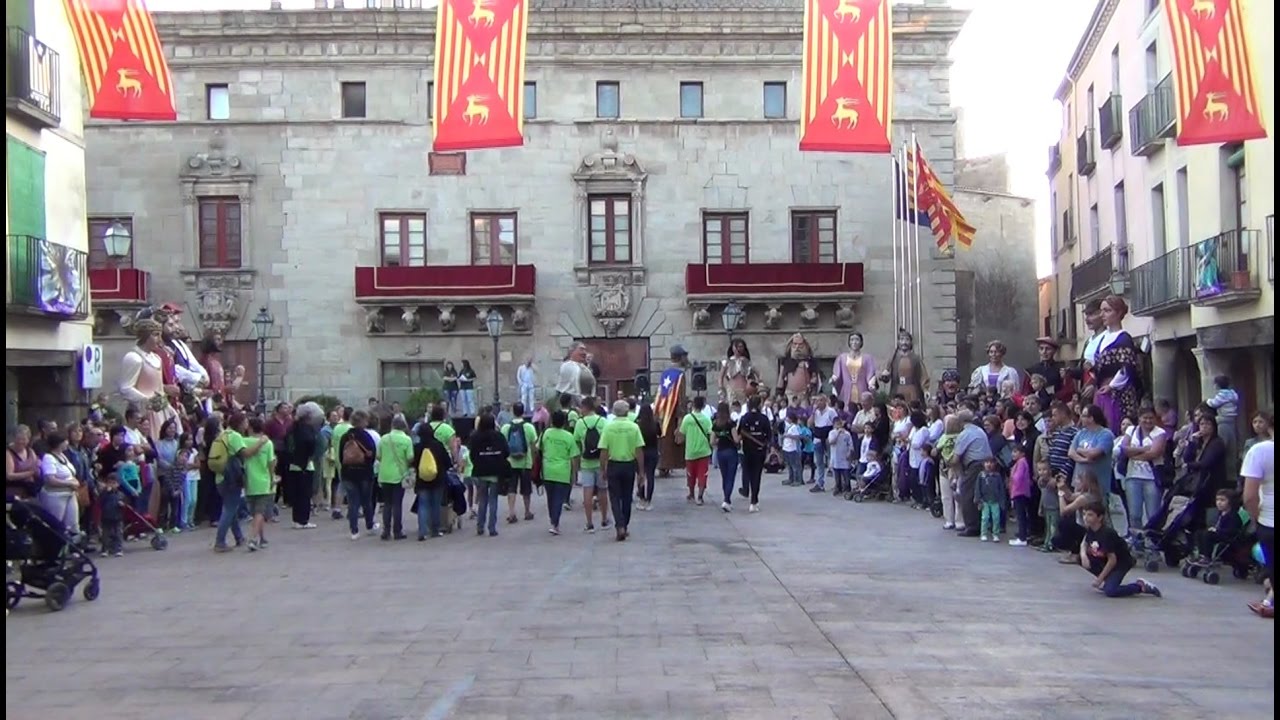 Trobada Gegantera a Cervera 2016
