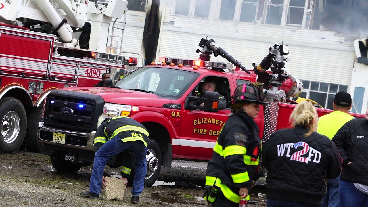 OCEAN GROVE NEW JERSEY MAJOR BOARDWALK FIRE 4/13/19 MONMOUTH  COUNTY