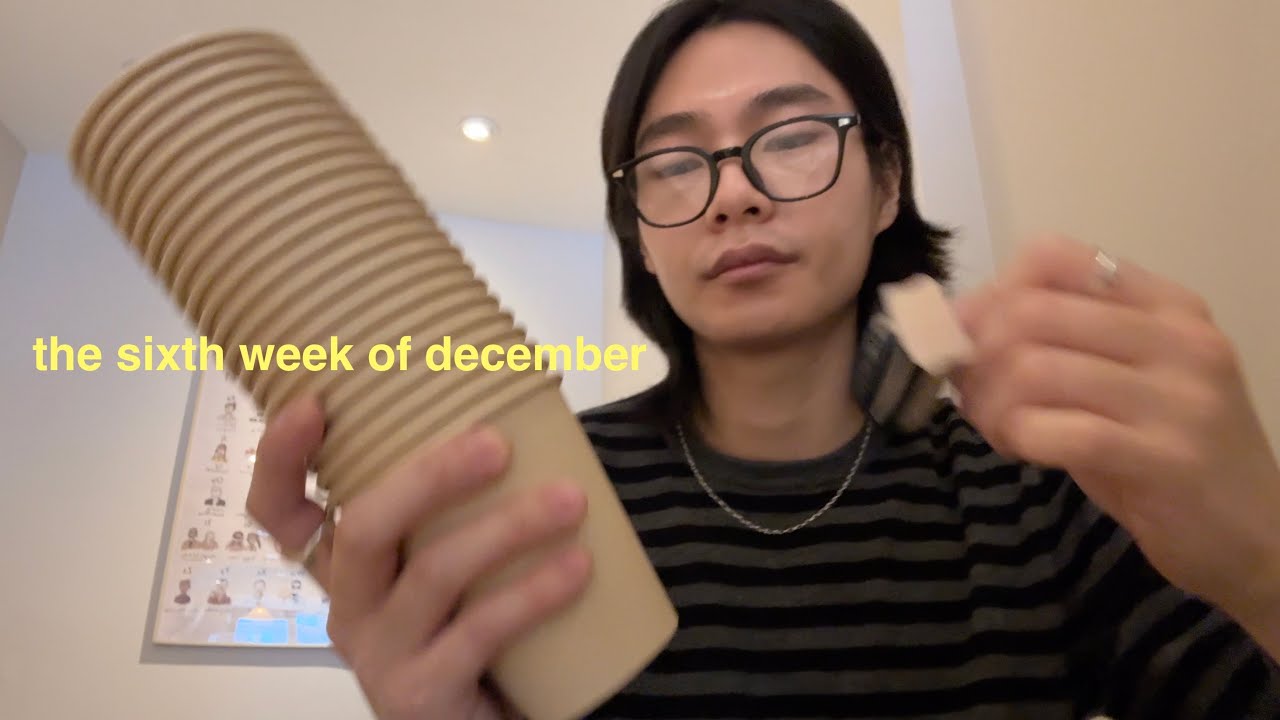 new year, still drawing crooked flowers on coffee | toronto barista vlog