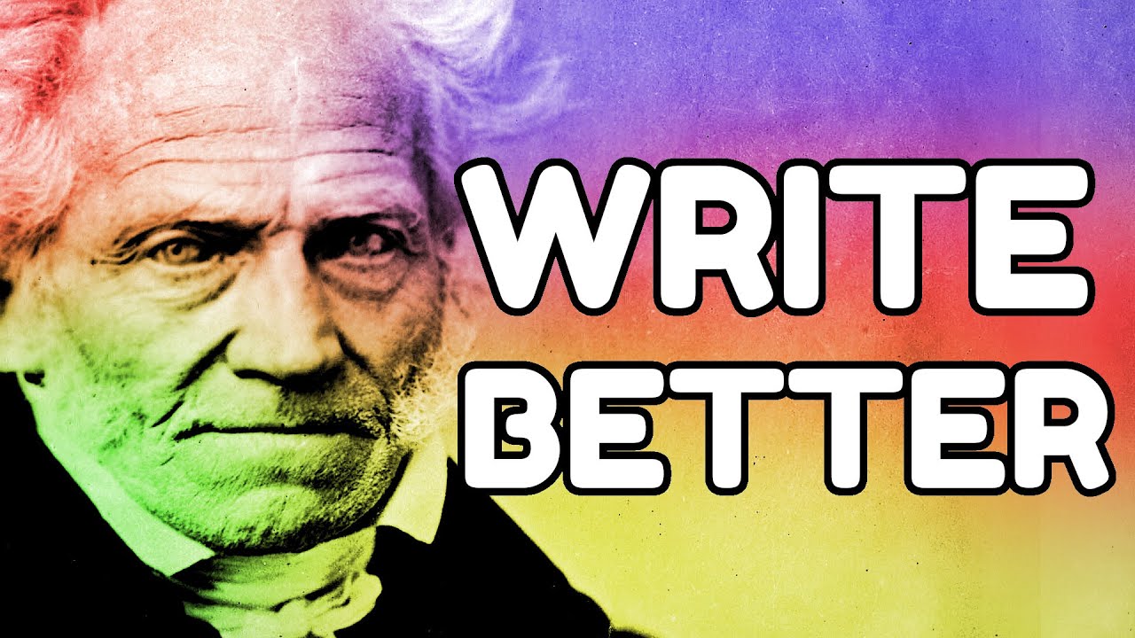 SCHOPENHAUER: 7 Tips to Become A Better Writer (Improve Your Style)
