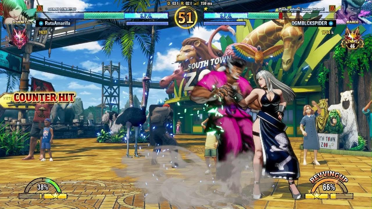 FATAL FURY: Rata amarilla vs blackspider torneo LPPM
