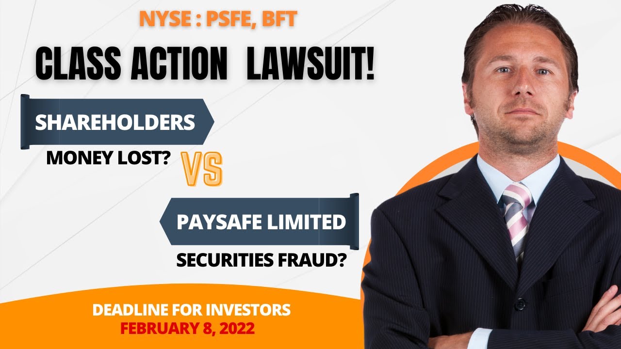 Paysafe Stock (#PSFE) PSFE Stock 📉 SHAREHOLDERS In Paysafe Limited Securities Class Action $PSFE