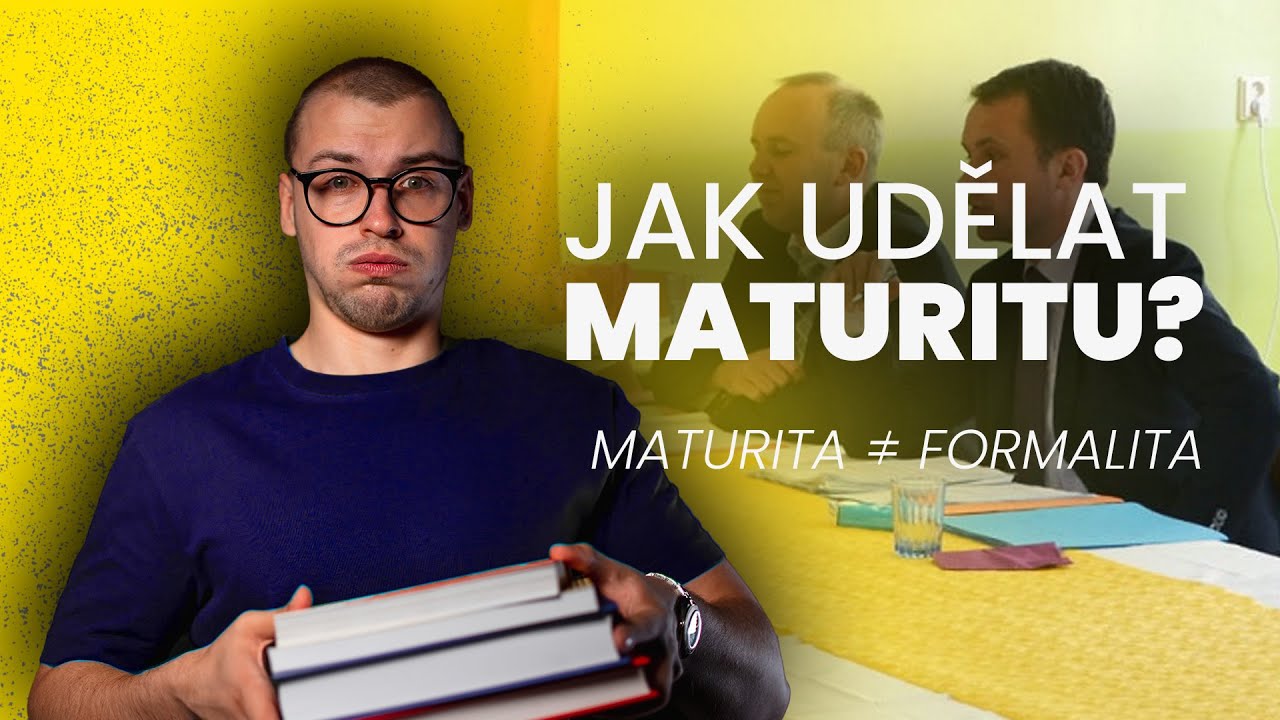 Jak udělat maturitu 2025!