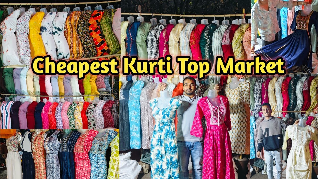 Cheapest Kurti Top Plazo Market | Shalimar Market Nashik