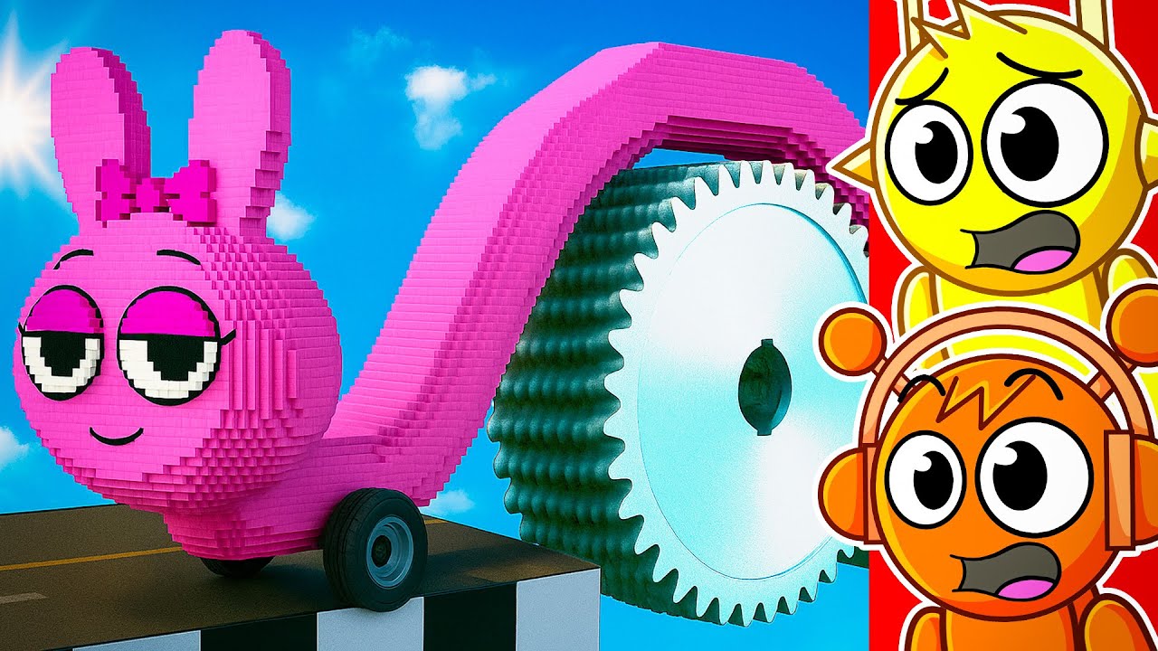 SPRUNKI vs SAW TRAPS!!!