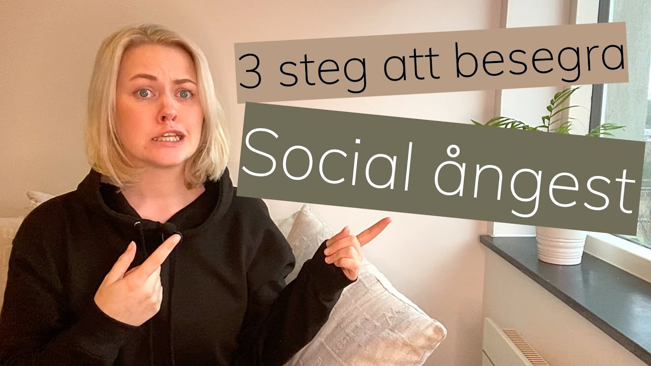 3 steg att hantera social ångest // Landins Terapi