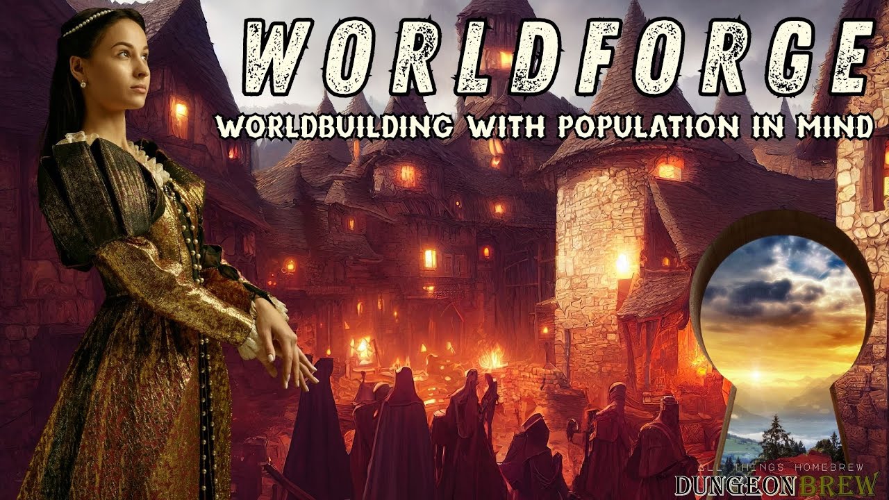 Worldforge Series: Worldbuilding with Population in Mind