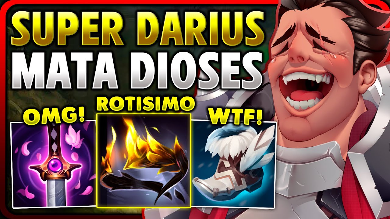 💀¡CONSIGUE [DAÑO INFINITO] con la NUEVA BUILD TERRIBLE de DARIUS que TE VUELVE VELOCISTA y DIOS!
