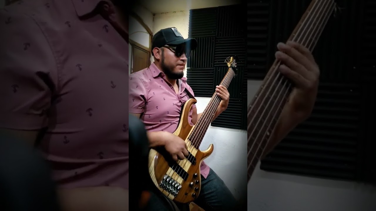 😯😯 excelente bajista con swing 🇬🇹🎸/ #merengue #bass #swing