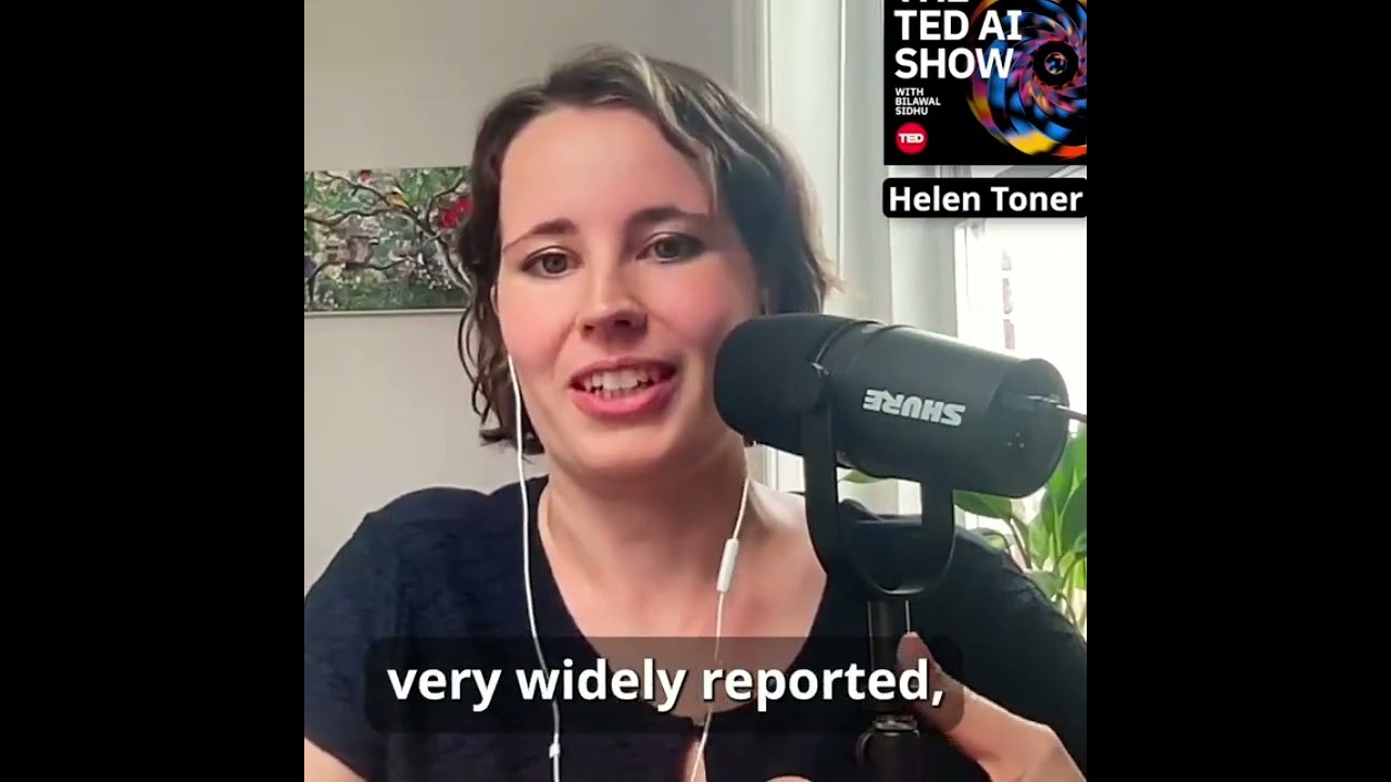OpenAI ex-board member Helen Toner