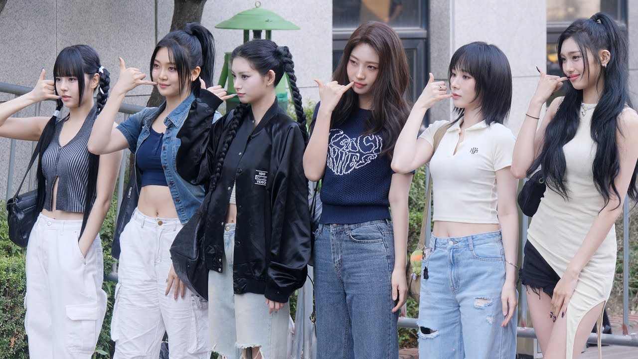 에버글로우 (EVERGLOW) 'ZOMBIE' 2주차 뮤직뱅크 출근길｜240621 MUSIC BANK