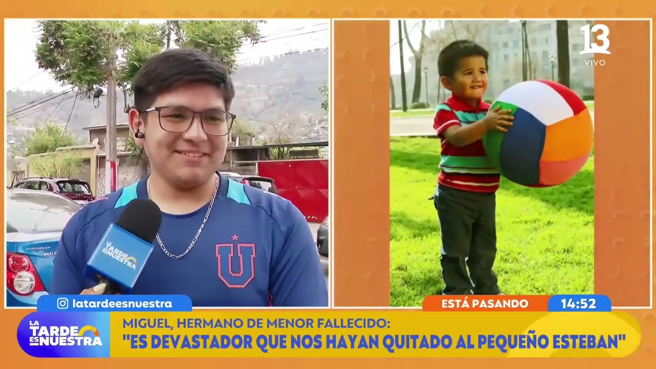 Hermano de niño fallecido le envía mensaje al conductor del furgón  | La Tarde es Nuestra