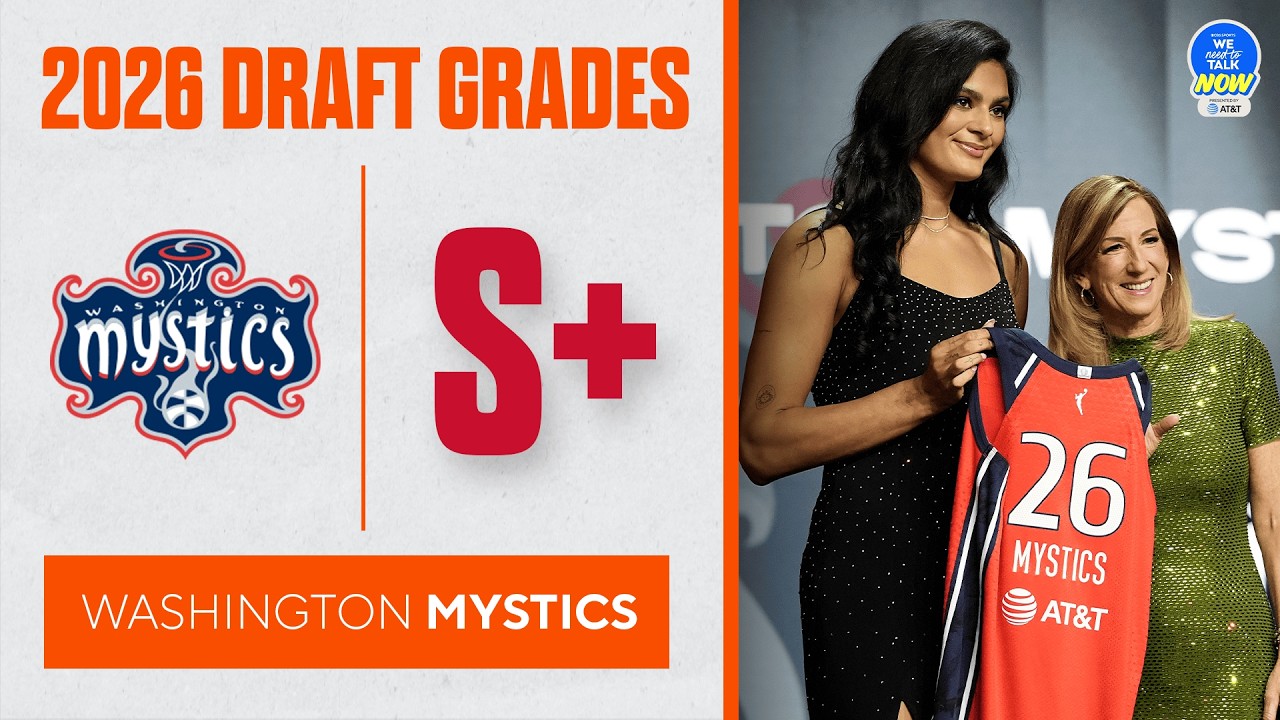 2026 WNBA Draft Grades: Washington Mystics Select Lauren Betts No. 4 Overall