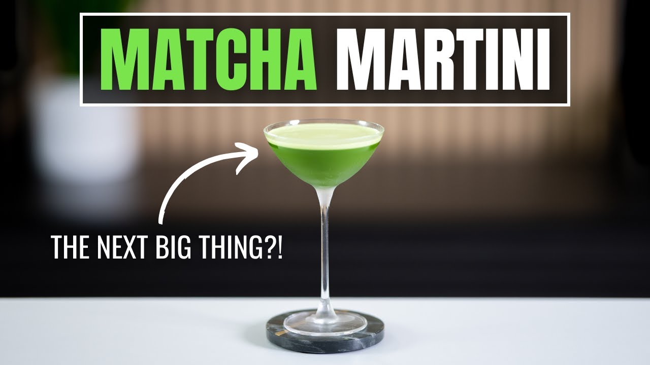 MATCHA MARTINI: The Next Big Thing?!