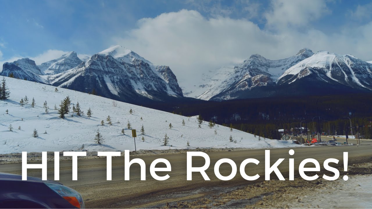 [4K] GoPro Scenic Drive To Banff, Lake Louise Alberta Canada【GoProドライブ】 カナディアンロッキー Canadian Rockies