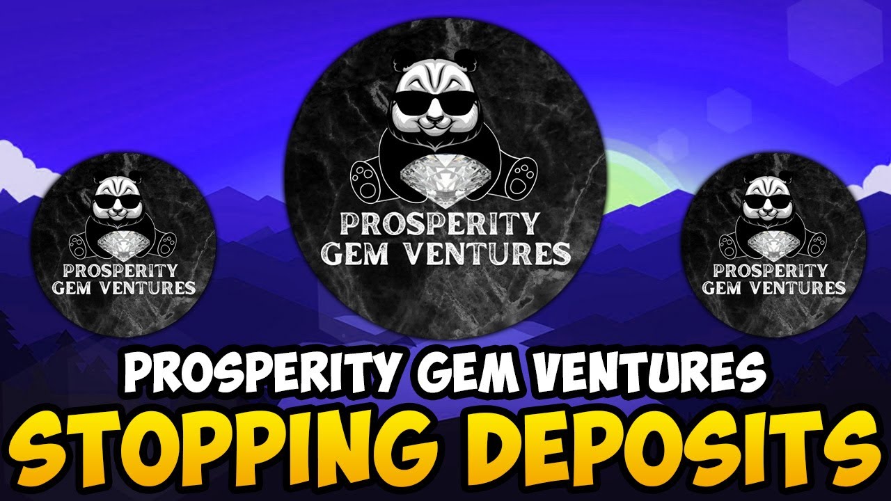 PROSPERITY GEM VENTURES - STOPPING DEPOSITS? *BIG NEWS* (PGV CRYPTO LIVE WITHDRAWAL & UPDATES)