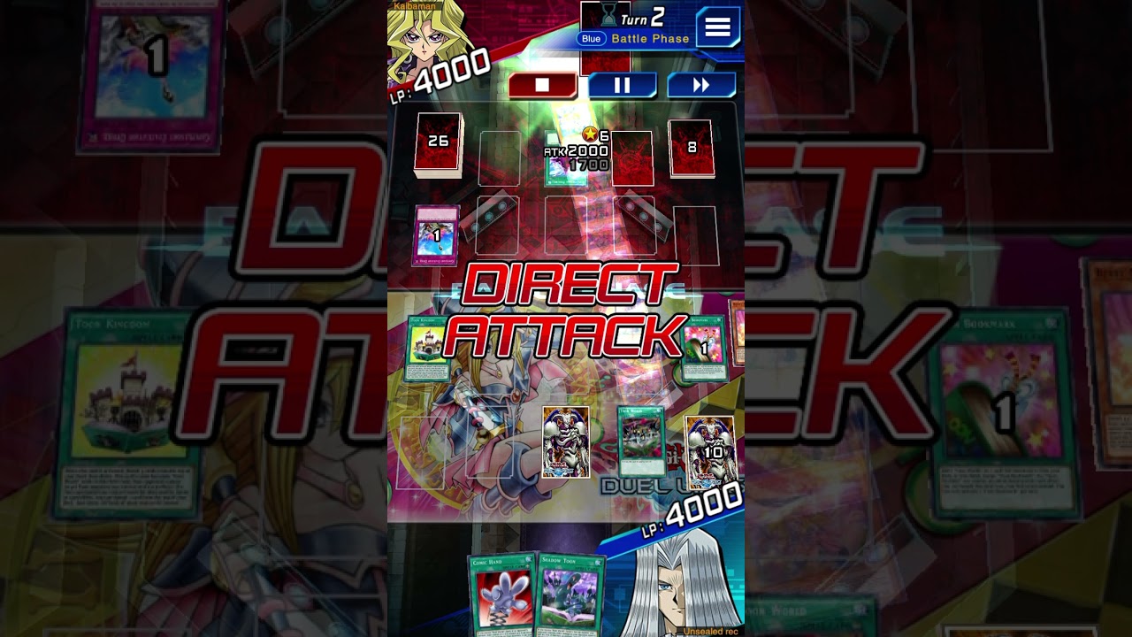 Toon kingdom makes toons powerful #yugioh #ygoduellinks #duellinks