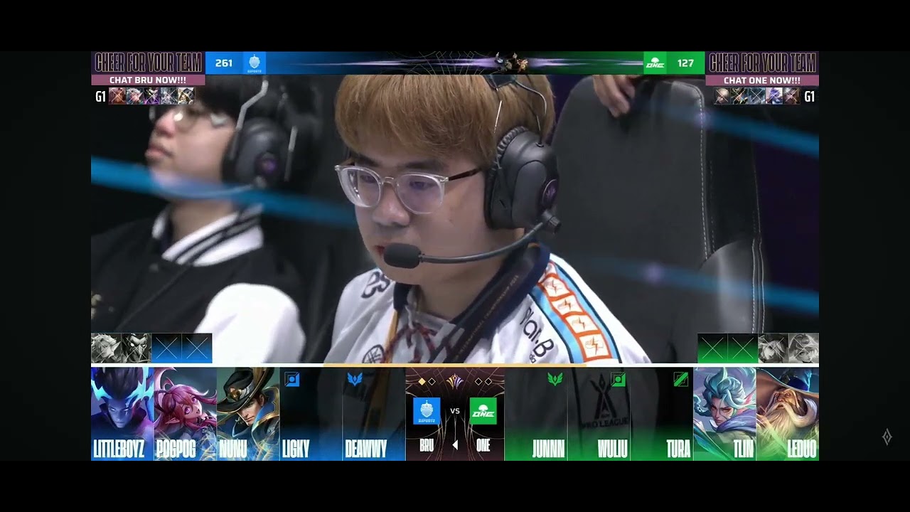 2O25 AIC ONE VS BRU  G2 G3[前篇]