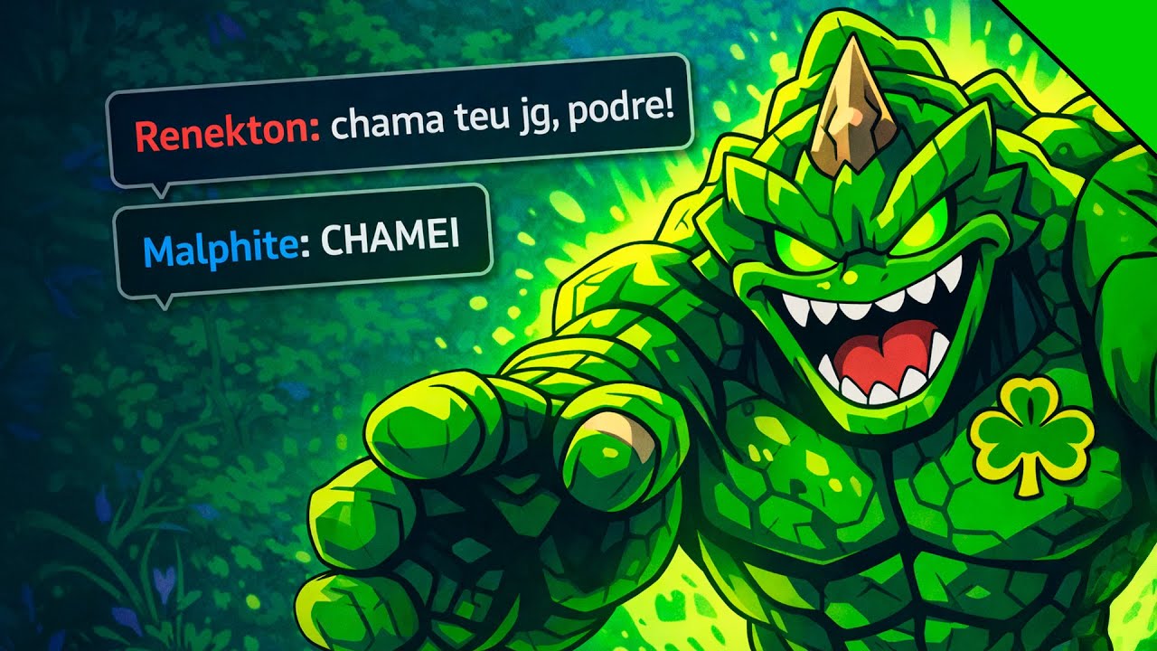 Renekton falador mamou e culpou o ADC 😂