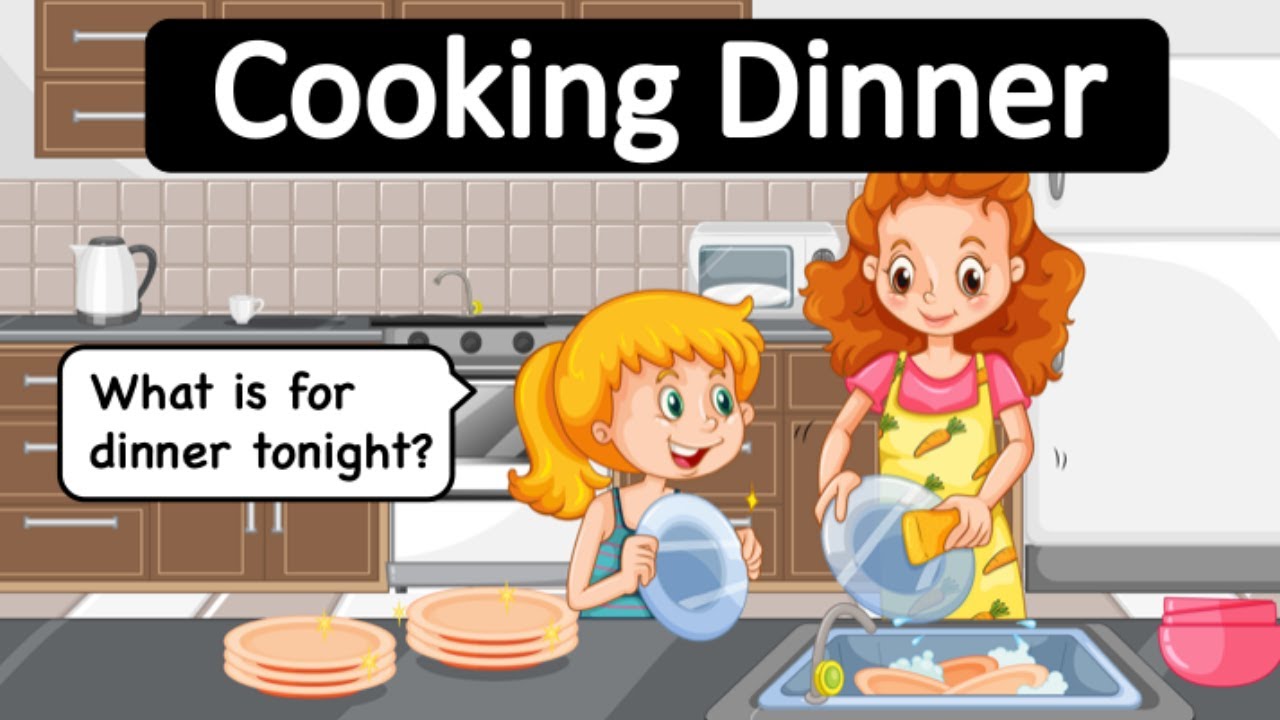 Cooking 👨🏻‍🍳   English Conversation