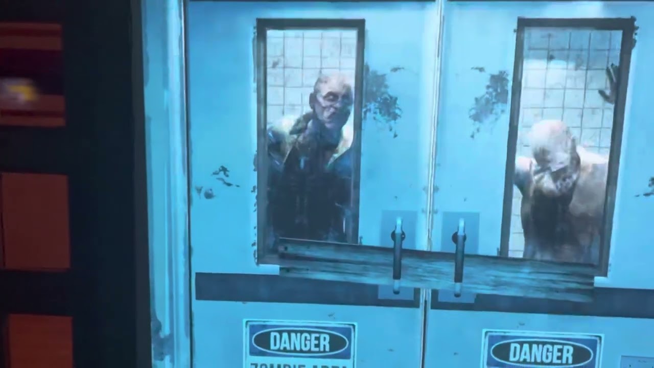 Zombie Virtual Doors #halloween #halloweenprops #digitaldecorations