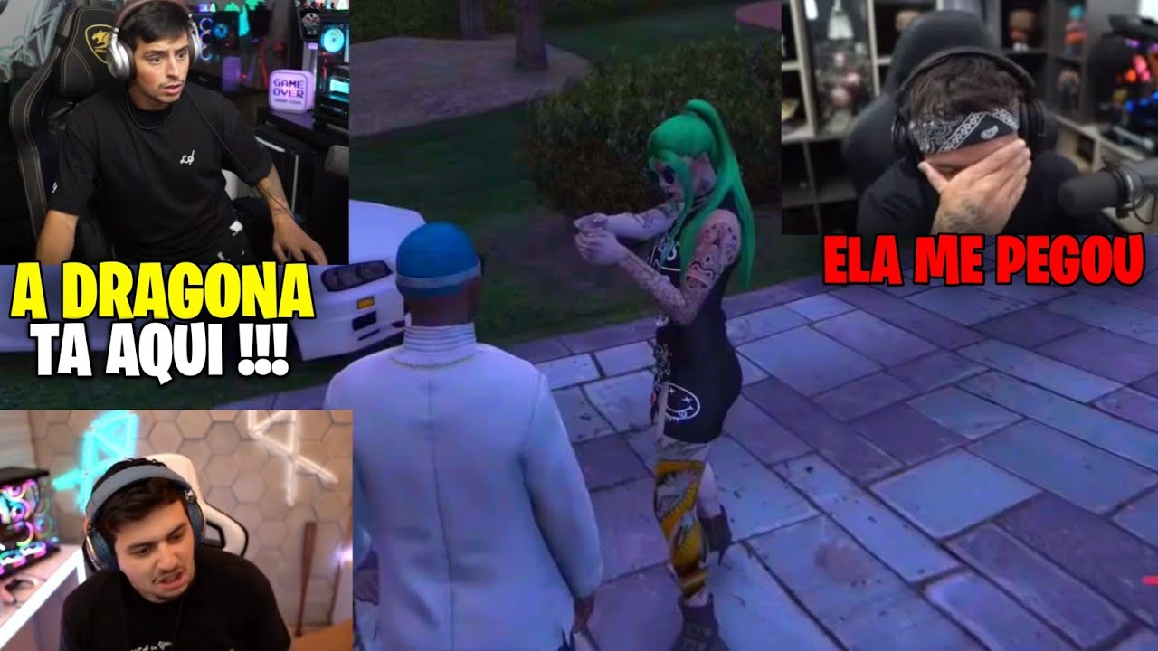 PIUZINHO CORINGA GABE E GAGO PROCURANDO A DRAGONA!!!