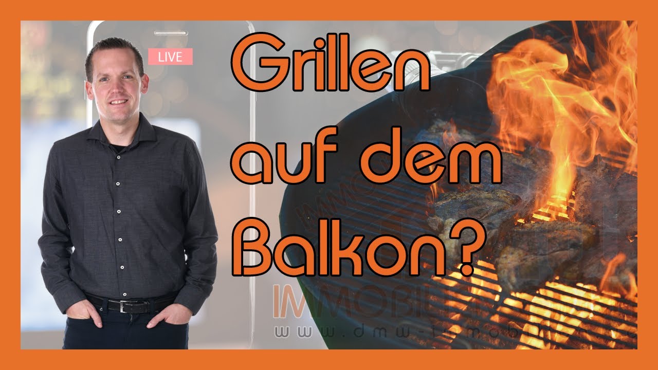 Grillen auf dem Balkon?! - immo-info #44