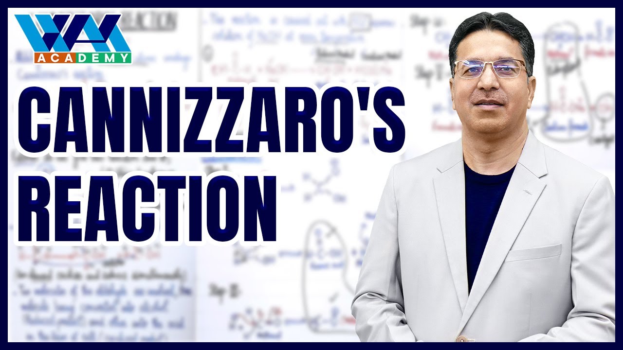 Cannizzaro's Reaction | F.Sc | MDCAT I NCERT | CBSE Board | JEE | NEET I Wajid Ali Kamboh