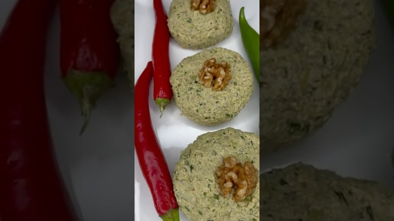 Пхали вкусная грузинская закуска