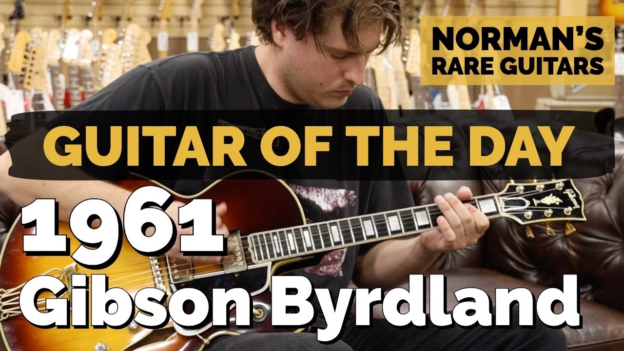 Guitar of the Day: 1961 Gibson Byrdland | Norman's Rare Guitars