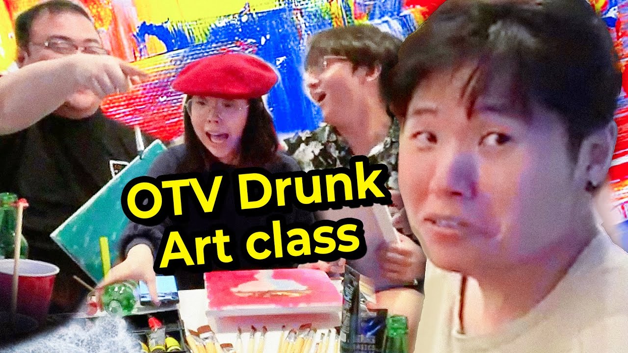 OfflineTV does a drunk Art Class...