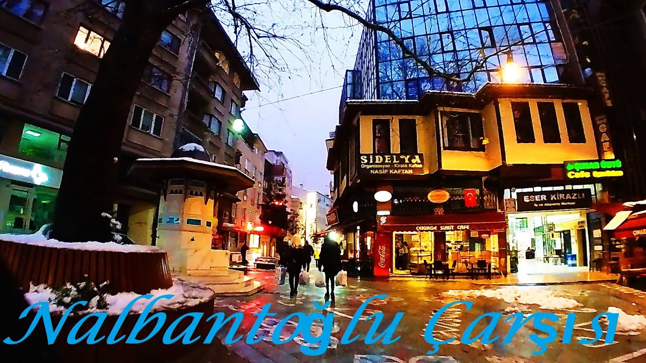 Bursa Nalbantoğlu Çarşısı - Downtown Bursa City Walking Tour