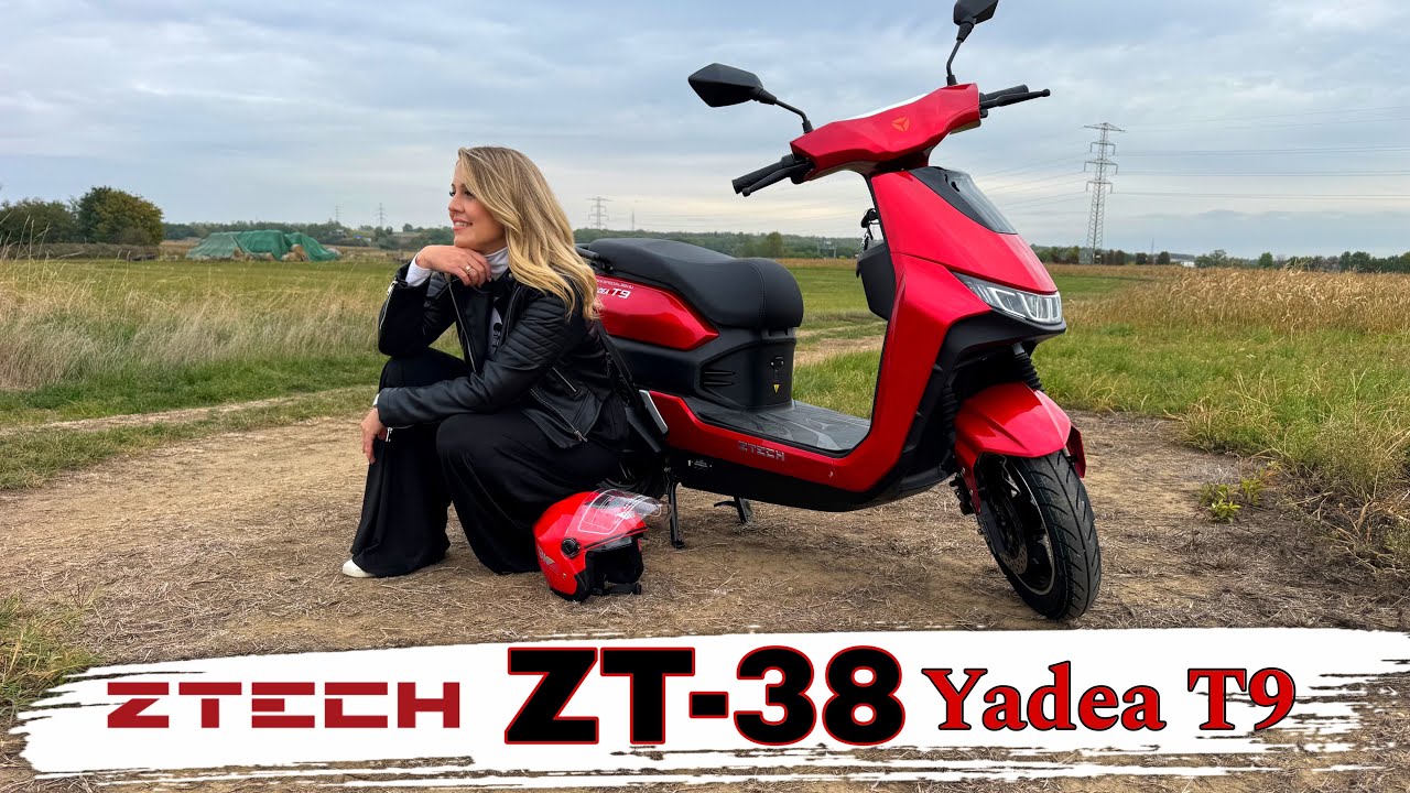 Modern, dinamikus, esztétikus 🛵 ZTECH ZT-38 YADEA T9 elektromos robogó