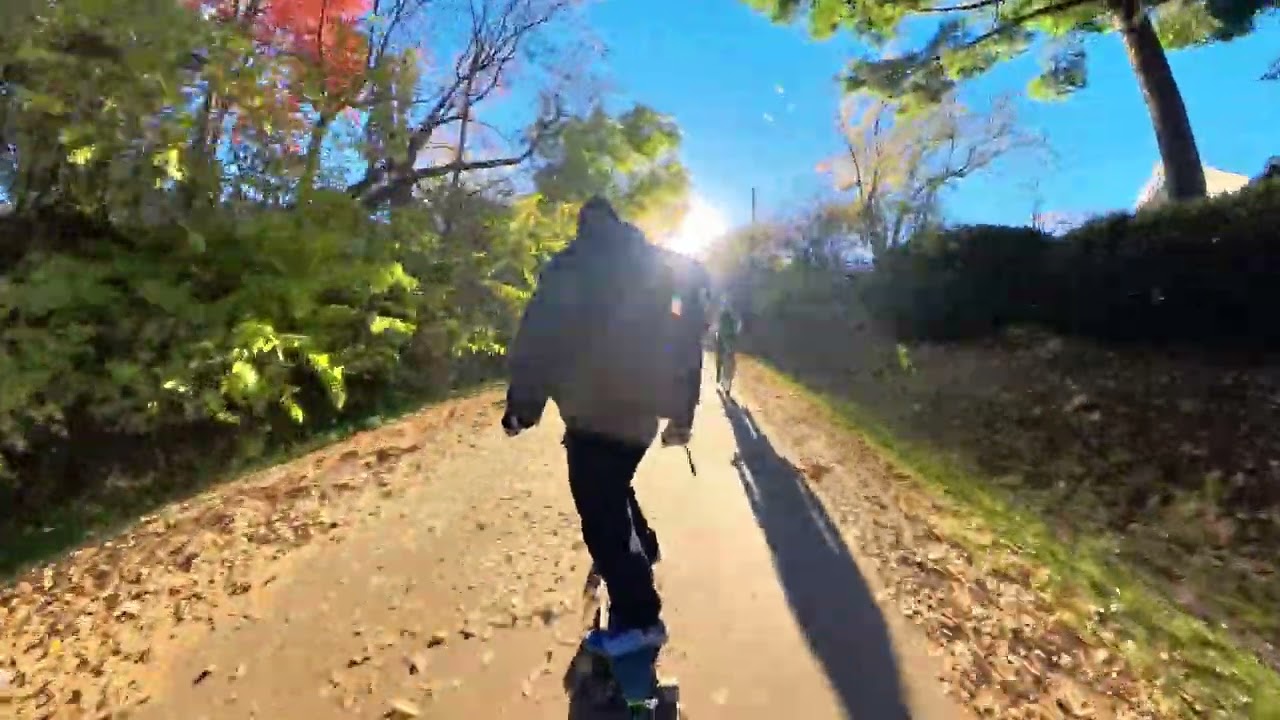 BOOSTED BOARD FALL FOLIAGE RIDE