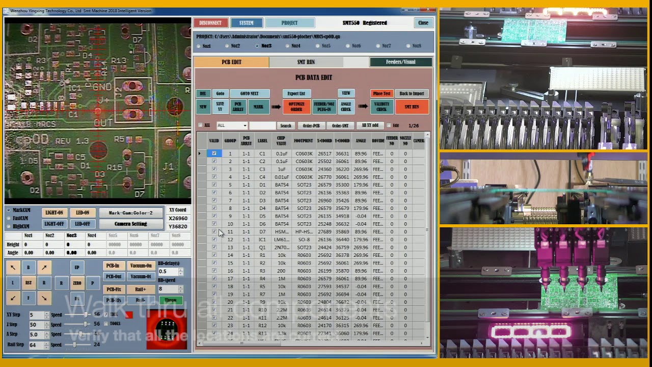 SPCoast SMT550 Issue 2020-04-01  Why is the machine placing parts at (0,0)?