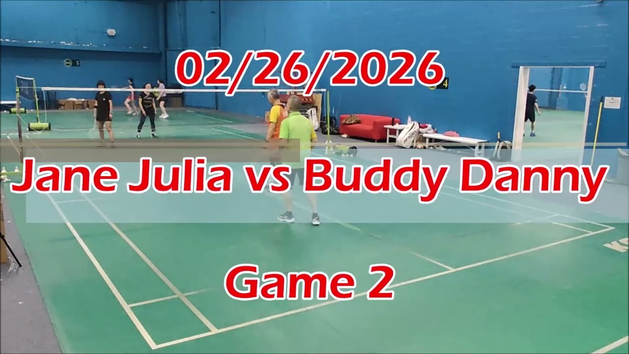 02/26/2026 Jane Julia vs Buddy Danny Games 1 & 2