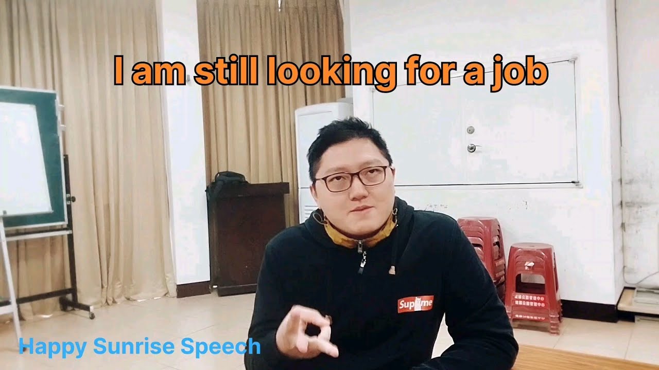 Teddy : I am still looking for a job 105 Taiwan 
