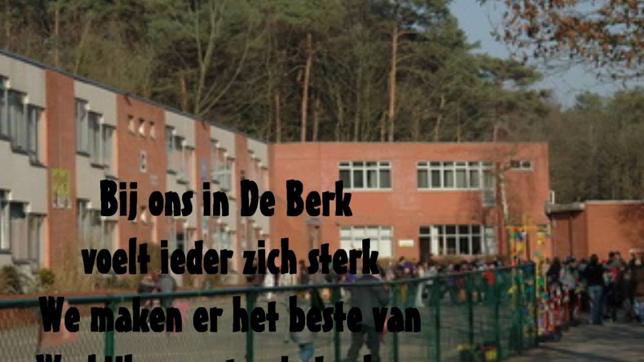 bij ons in De Berk (het Berklied)