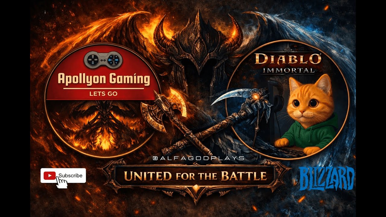 MONK ► APOLLYON GAMING VS DERK [МЕЖСЕРВЕРНЫЙ СЕРВЕР] | DIABLO IMMORTAL 👹🔥