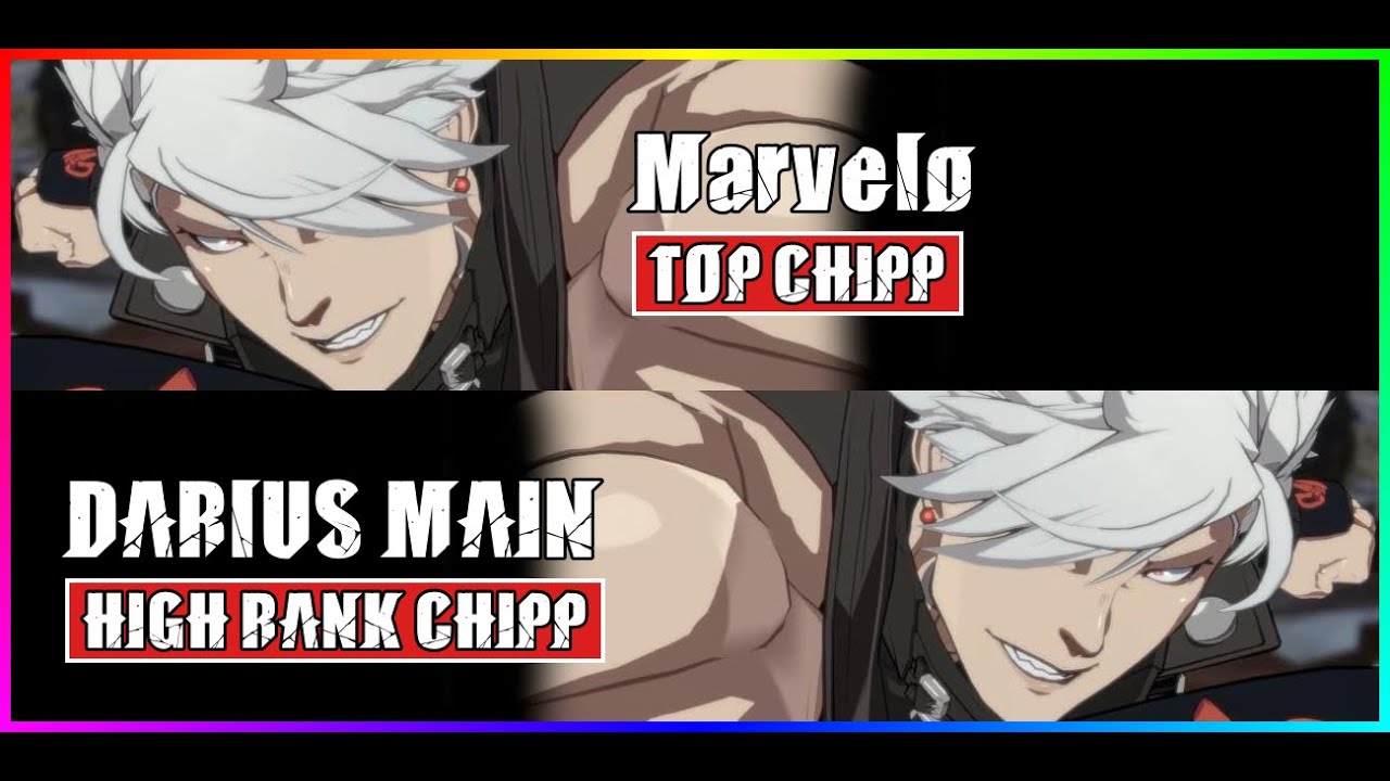 GGST High Level Gameplay | TOP CHIPP (Marvelo) vs CHIPP (DARlUS MAIN)