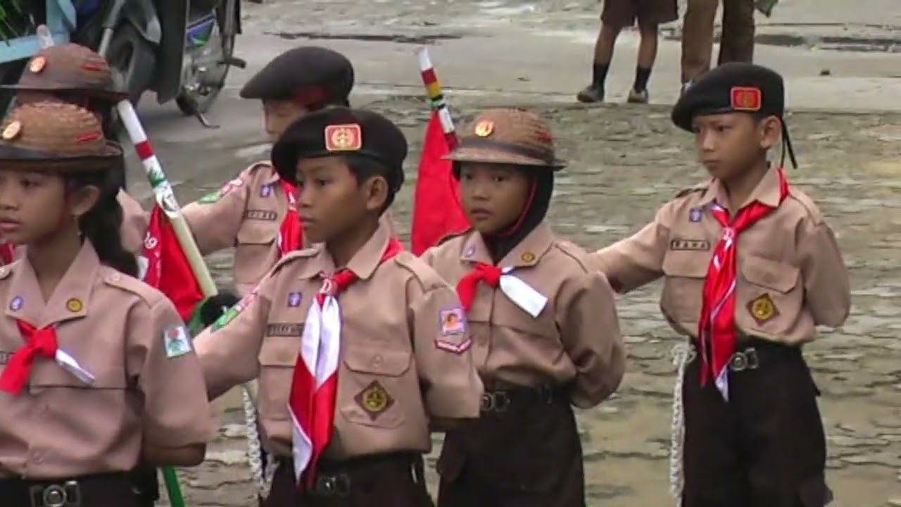 KEGIATAN PRAMUKA SDN 17 PNK DI SMA 7 PNK, Juni 2012