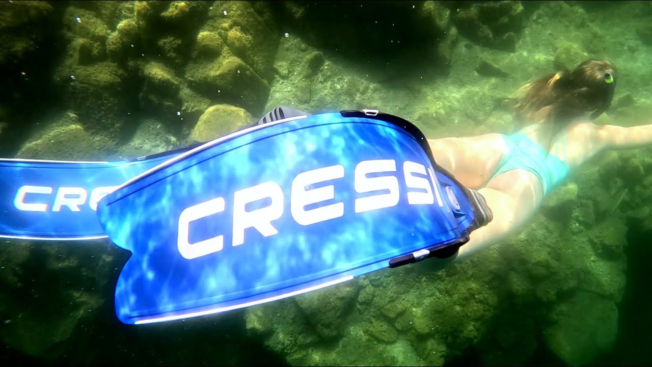 Cressi Gara modular Impulse Blue Freediving | GoPro Hero 11