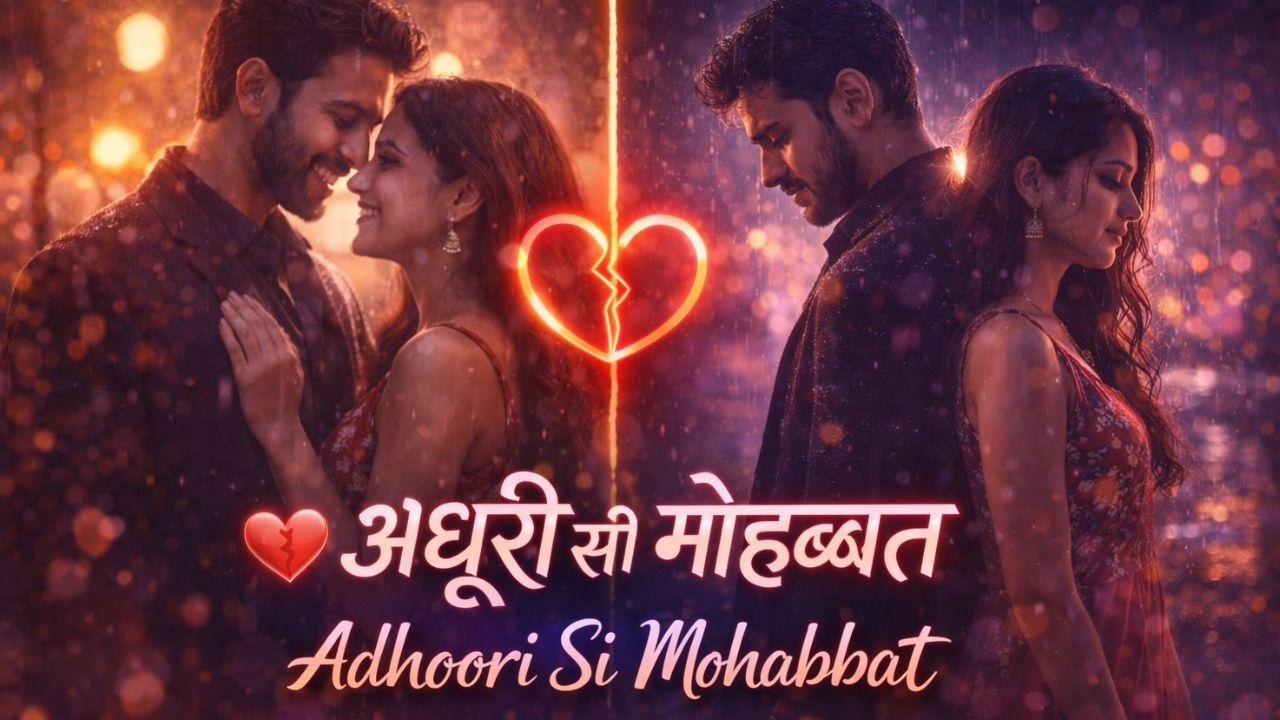 Adhoori Si Mohabbat 💔 | Heart Touching Romantic Sad Song | New Hindi Love Song 2026