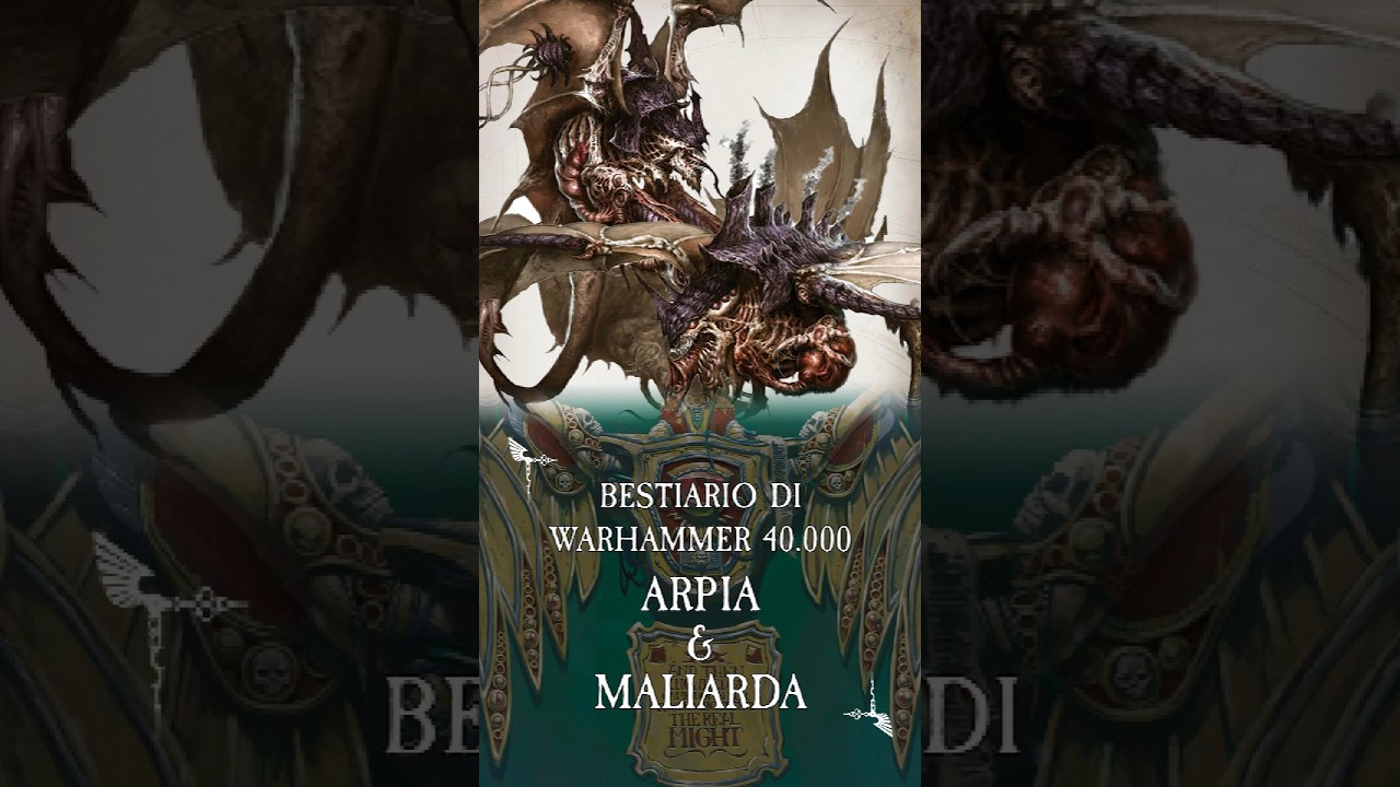 Bestiario di Warhammer 40.000 | Arpia & Maliarda