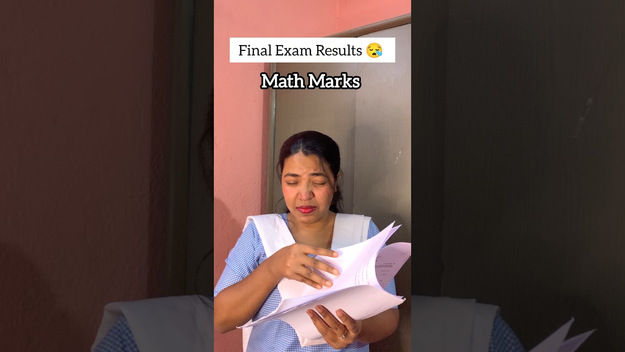 School time final Exam Results #relatable #shorts #youtubeshorts #viralvideo #trending #funny