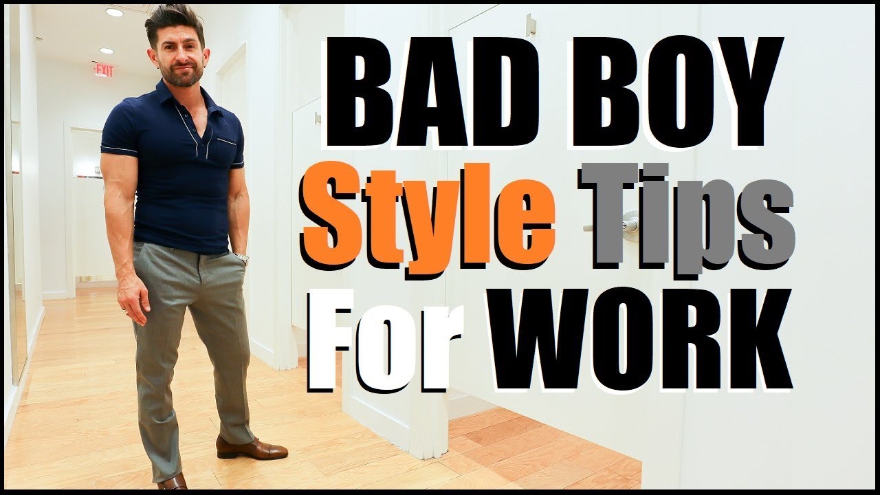 5 BAD BOY Style Tips To Look SEXY At Work! (Shopping VLOG)