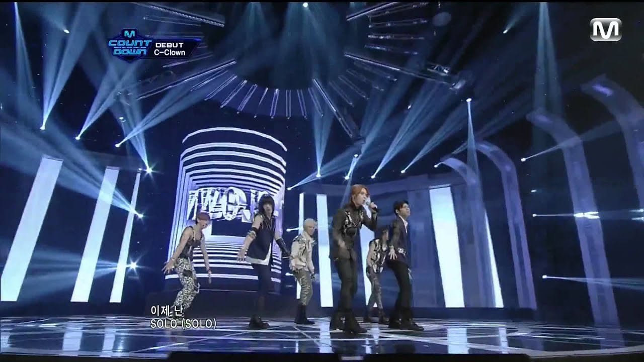 120719 C-CLOWN 'SOLO' debut @ M! Countdown
