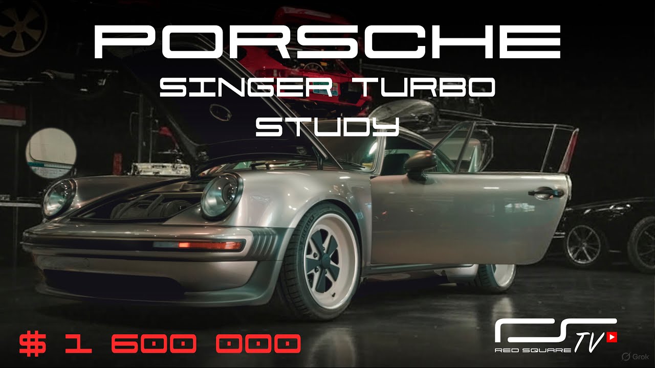 Первый Porsche  SINGER Turbo Study в Майами | Эксклюзивный обзор